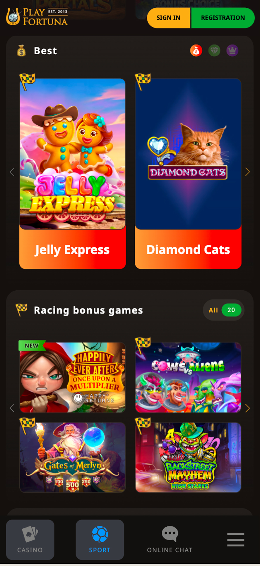 Play Fortuna Casino
