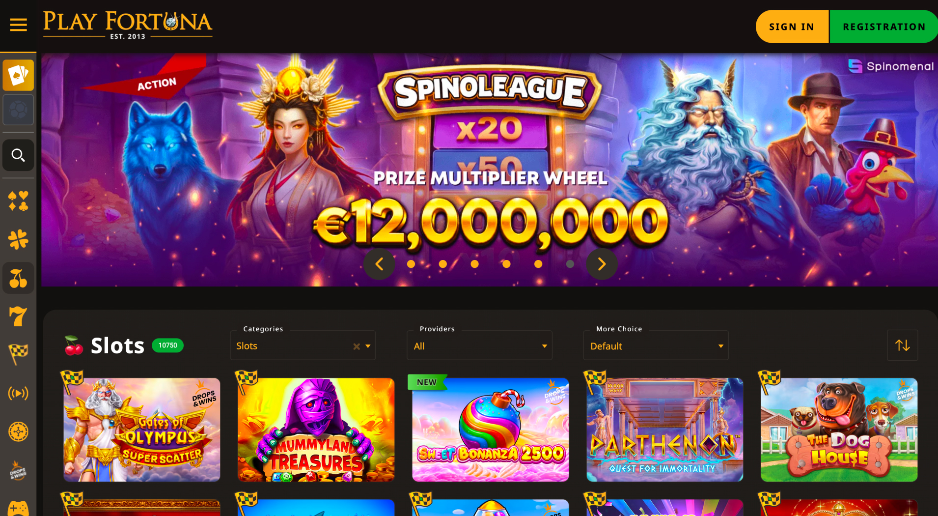 Play Fortuna Casino